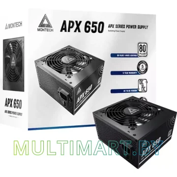 Блок питания Montech APX 650W (XWYA11-650W) картинка 5